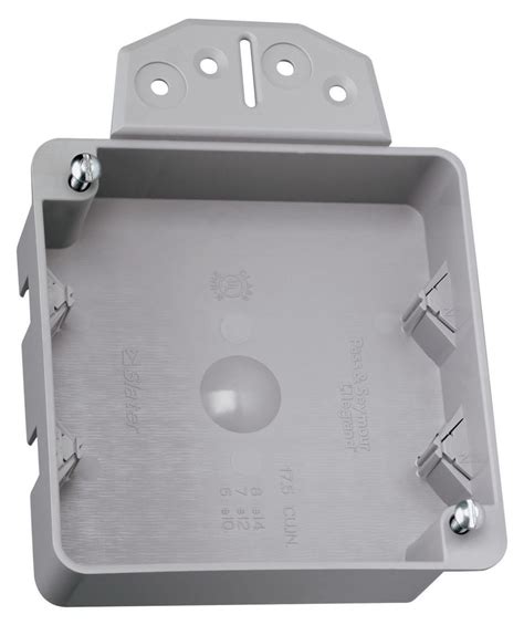 4 inch square junction box mounting holes|electrical wall mounting box screws.